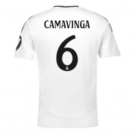 Real Madrid Eduardo Camavinga #6 Fotballklær Hjemmedrakt 2024-25 Kortermet